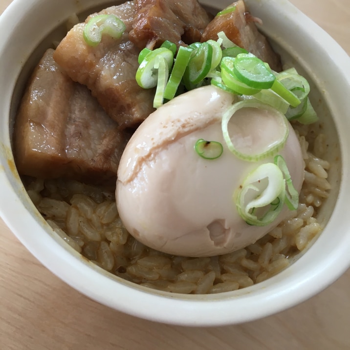 つけ麺の残りスープで雑炊